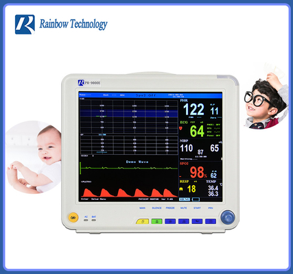 मल्टी-पैरामीटर मातृ भ्रूण मॉनिटर आईएसओ प्रमाणित इलेक्ट्रॉनिक चिकित्सा निगरानी उपकरण