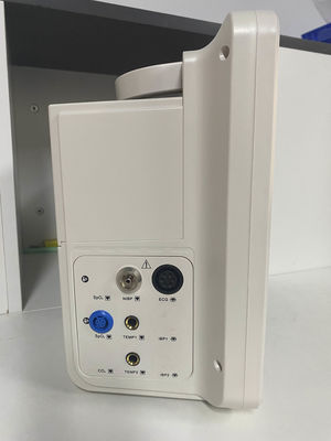 12.1-इंच स्क्रीन बिस्तर के किनारे महत्वपूर्ण संकेत स्टैंड के साथ पोर्टेबल मल्टी-पैरामीटर मॉनिटर