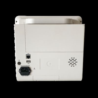 मल्टीपैरामीटर इलेक्ट्रिक रोगी मॉनिटर टिकाऊ प्लास्टिक से बने चिकित्सा क्लिनिक उपकरण