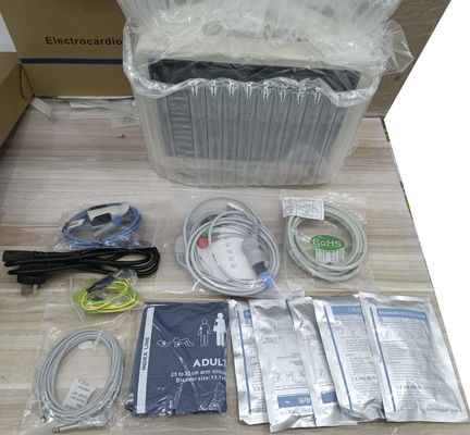 6-पैरामीटर रोगी मॉनिटर ट्रॉली बेडसाइड और इलेक्ट्रिक पावर स्रोत के साथ 1 साल की वारंटी