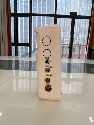 पोर्टेबल 10-इंच एम्बुलेंस वार्ड मेडिकल ईसीजी मॉनिटर मल्टी-पैरामीटर क्रिटिकल केयर पोर्टेबल कार्डियक मॉनिटर