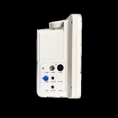 12.1 इंच रंगीन एलसीडी डिस्प्ले मल्टी पैरामीटर रोगी मॉनिटर 6 पैरामीटर (ईसीजी/एचआर/आरईएसपी/एसपीओ2/एनआईबीपी/टेम्प) और ट्रॉली/वॉल ब्रैकेट माउंट करने योग्य के साथ