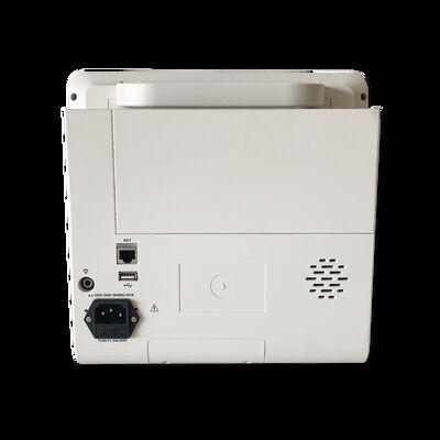 12.1 इंच रंगीन एलसीडी डिस्प्ले मल्टी पैरामीटर रोगी मॉनिटर 6 पैरामीटर (ईसीजी/एचआर/आरईएसपी/एसपीओ2/एनआईबीपी/टेम्प) और ट्रॉली/वॉल ब्रैकेट माउंट करने योग्य के साथ