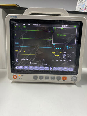 12.1 इंच टच स्क्रीन ETCO2 मॉड्यूल ICU के लिए पोर्टेबल मल्टी पैरामीटर रोगी मॉनिटर