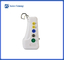 रंग TFT LCD पोर्टेबल रोगी मॉनिटर 6 पैरामीटर ECG HR PR NIBP SPO2 TEMP RESP