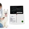 पालतू अस्पताल के लिए हैंडहेल्ड 12 लीड्स 3 चैनल पशु चिकित्सक ईसीजी मशीन